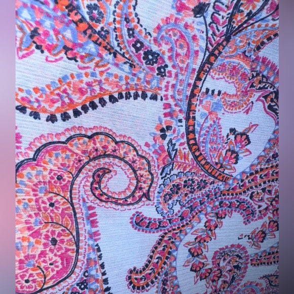 Jessica Simpson Blakely Kimono Duster in Solitary Paisley-NWT - Picture 3 of 8